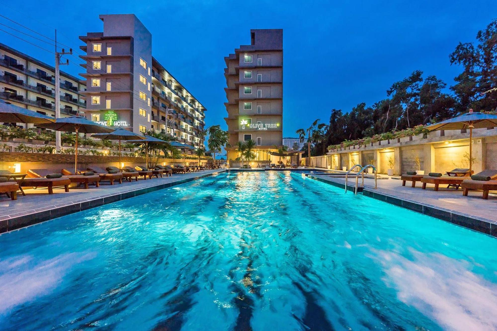 Olive Tree Hotel Pattaya На Джомтиен Екстериор снимка