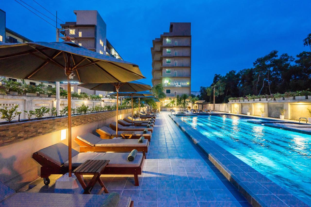 Olive Tree Hotel Pattaya На Джомтиен Екстериор снимка
